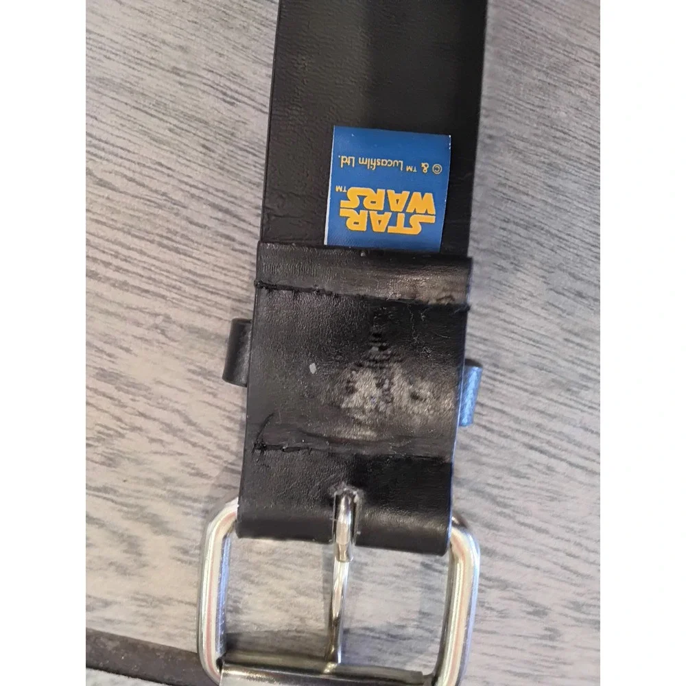 Star Wars Stormtrooper Black Graphic Belt Kids Size S/M ECSW4017TG